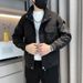 Pulse 2025 Coat Handsome Autumn Winter Workwear European American Style Jacket Men Stand Collar Casual Men's Fashion Trend_viptrois.com