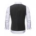 Men's Clothing Fashion Single Breasted Suit Light Business Banquet Evening Dress Vest Top Jacket_viptrois.com