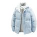 Stand-up Collar Striped Cotton-padded Clothes For Men And Women, Thickened Cotton-padded Clothes, Loose Couple Padded Jackets For Men_viptrois.com