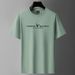 Men's Clothing Short Sleeved Men's Summer Cotton Men's Student Loose Large Size Half Sleeved Bottoming Shirt Cross Border Foreign Trade Wholesale_viptrois.com
