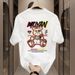 Men's Clothing Short Sleeved T Shirt High Street Summer Wear Trend Fat Loose Large Size Men's Half Sleeved_viptrois.com