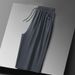 Men's Clothing Ice Silk High Elastic Breathable Sports Pants Men's Large Size M 8xl Nylon Solid Color Versatile Cool Shorts_viptrois.com