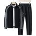 Men's Clothing spring and autumn new leisure suits men's loose large size sportswear two piece suit_viptrois.com