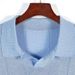 Men's Short-Sleeve Knit Polo (100% Viscose, Relaxed Fit, Seagull Collar, Ribbed Hem, Breathable & Wrinkle-Resistant, Minimalist Casual Wear)_viptrois.com