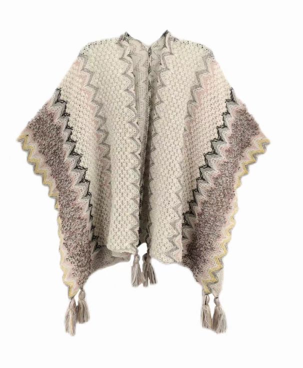 Spring Summer Lijiang Ethnic Style Shawl For Women, Xinjiang And Yunnan Tourism, Wearing Cloak, Coat, Scarf_viptrois.com