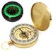 High Quality Camping Hiking Pocket Brass Golden Compass Portable Compass Navigation For Outdoor Activities_viptrois.com