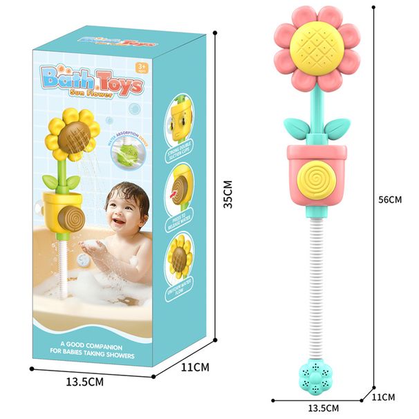 New Cross Border Baby Room Toys Bath Toys Creative Children's Water Play Clockwork Bath Shower Fun Bath_viptrois.com