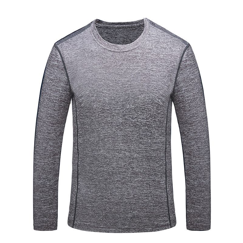 Men's Clothing outdoor couple quick-drying T-shirt round neck long sleeve fitness running sweatshirt long t_viptrois.com