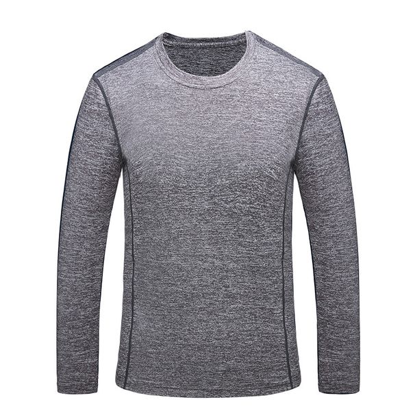 Men's Clothing outdoor couple quick-drying T-shirt round neck long sleeve fitness running sweatshirt long t_viptrois.com