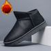 SHLIANG New Men's Winter Boots Outdoor Waterproof Winter Shoes For Men Snow Boots High Quality Non Slip Ankle Boots Warm Shoes X0082_viptrois.com