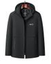 Pure Middle-aged And Elderly Men's Down Jacket Dad Lightweight Winter Clothing Casual Business Coat Windproof Waterproof_viptrois.com