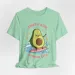 Surfing Avocado T-Shirt Mens Womens Tees Top – Fun Summer Tee With Beach Vibes, Unisex Casual Wear_viptrois.com