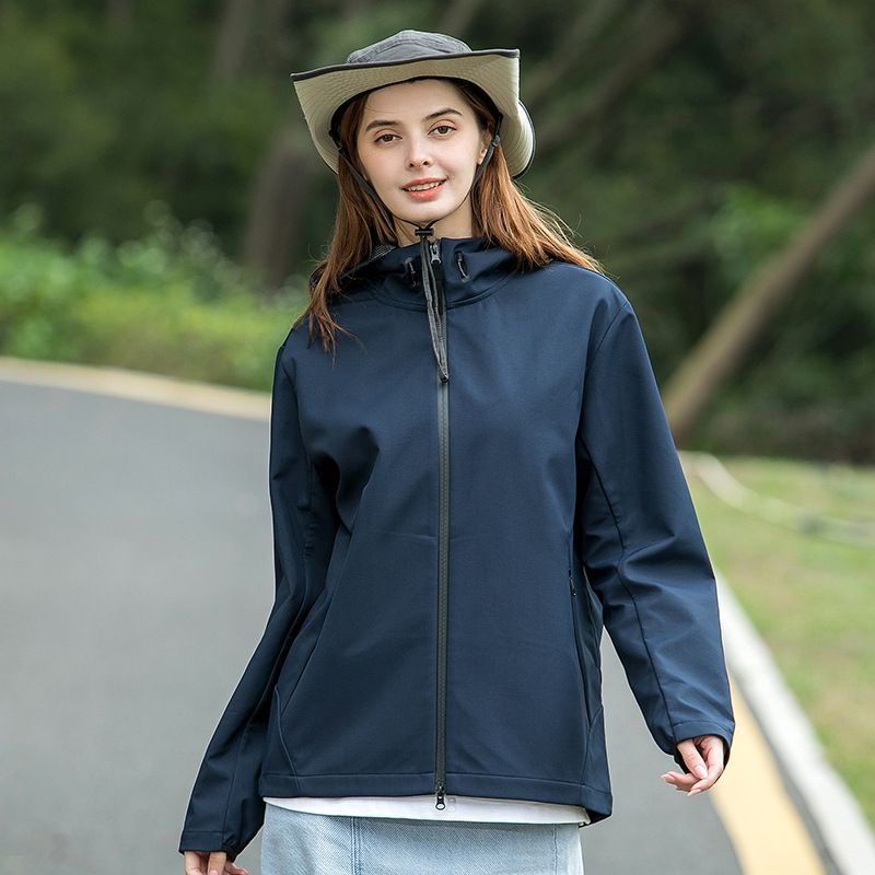 Mountain Style Waterproof Windbreaker Jacket For Men & Women – Lightweight Hooded Outdoor Coat With Stain-Resistant Finish_viptrois.com