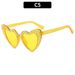 2024 Internet celebrity hot selling itemsNew personalized diamond studded love blinding sunglasses, multi-color peach heart sunglasses style_viptrois.com