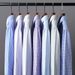 Men's Striped & Checkered Long Sleeve Dress Shirt, Wrinkle-Free Business Casual Shirt With Breathable Fabric, Slim Fit Office Wear For Spring & Summer_viptrois.com
