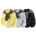Plaid Oversized Drop-Shoulder Sweatshirt – Unisex Streetwear Essential With Ribbed Hem (S-XXXL, Black/Gray/Yellow)_viptrois.com