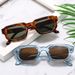 Men's Sunglasses Square Frame Trendy Street Shooting Sunglasses Retro Thickened Sunglasses Ladies Sunglasses_viptrois.com