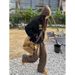 New Pleated Multi-pocket American High Street Retro Overalls Women's Loose Straight Pants Trendy Casual Wide-leg Pants Men_viptrois.com