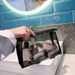 Kjiuyou Cosmetic Bag Mesh Solid Color Large Capacity Compact Quick Dry Zipper Shower Caddy Tote Bag For Travel_viptrois.com