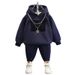Kid's Clothing Boys Winter Fleece Sweater Suit Children's Stylish Baby Sportswear Autumn And Winter Thick Two Piece Suit_viptrois.com