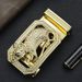 Chinese Style Twelve Zodiac Animal Belt Buckle Head Trend Leisure Alloy Buckle Belt Buckle Belt Head Inlaid with Diamond Belt Head_viptrois.com