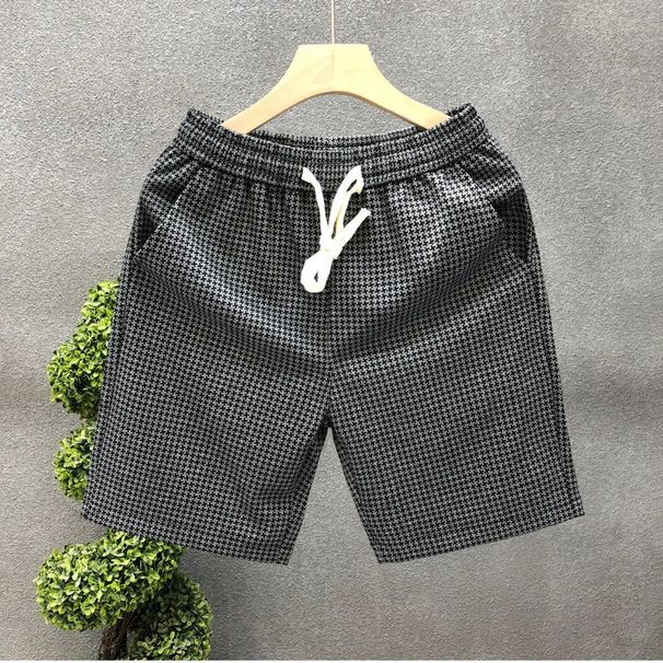 Men's Color Blocked Athletic Pants Summer Trendy Casual Beach Shorts Cool And Stylish Versatile_viptrois.com