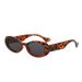 Men's Sunglasses New Fashion Oval Sunglasses Colorful Jelly Color Sunglasses Internet Celebrity Fashion Small Frame Glasses_viptrois.com