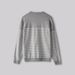 Nordmann APO Men's Clothing|Men's Sweater Autumn Loose Two-Piece Color Block Striped Knit Long Sleeve Inner Top_viptrois.com