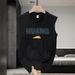 Men's Clothing Basketball Sports T Shirt Summer Men's Round Neck Printed Sleeveless Vest Loose Waistcoat Sweatshirt Bottoming Top_viptrois.com