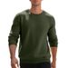 Men's Casual Sweatshirt - Relaxed Fit Crewneck Pullover With Mini Check Pattern | Soft Cotton Blend, Thickened For Spring/Fall_viptrois.com