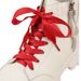 Shoe Accessories faced polyester satin smooth lace silk satin wide flat webbing shoelaces_viptrois.com