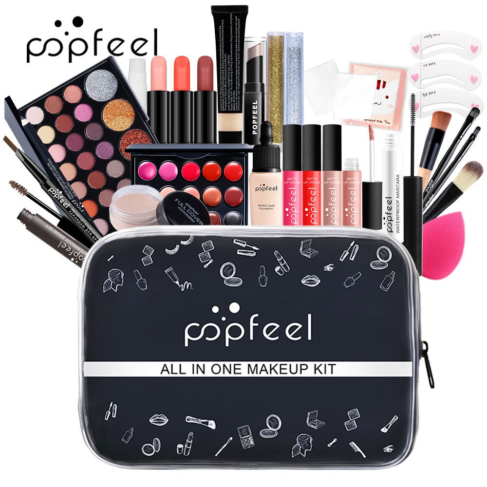 Sets POPFEEL ALL IN ONE Makeup Set KIT004 27PCS_viptrois.com