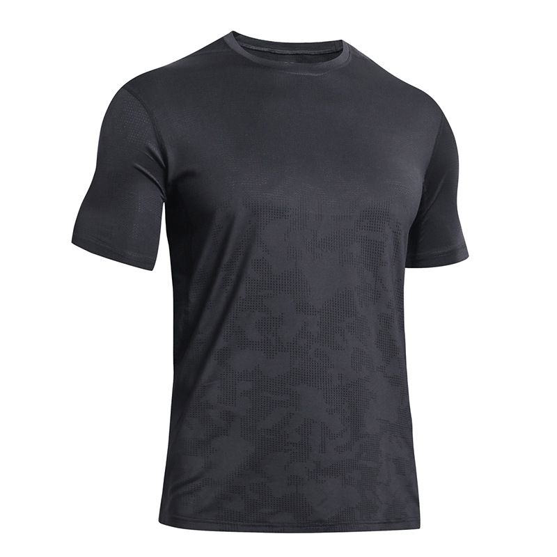 Men's Clothing Outdoor Running Sports Short Sleeved T Shirt Summer Loose Training Breathable Basketball Quick Drying Clothes_viptrois.com