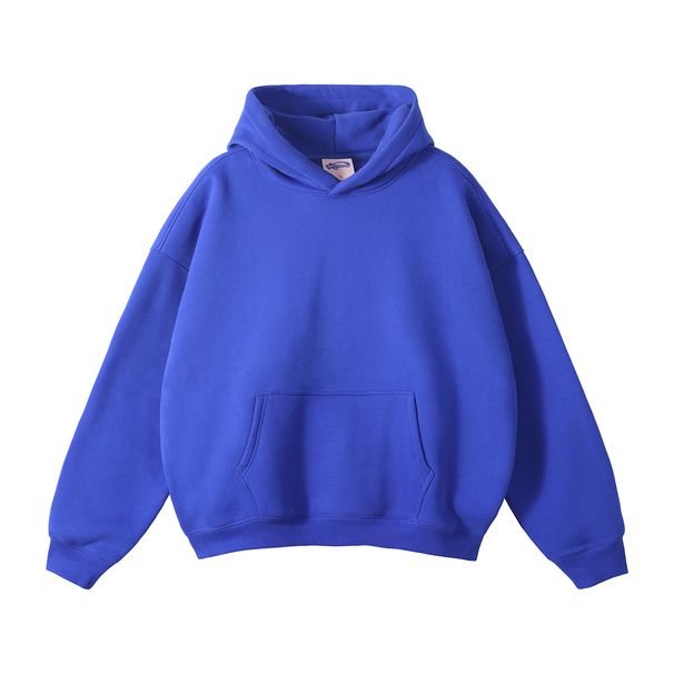350GSM Fleece-Lined Hoodie – Unisex Oversized Pullover With Drop Shoulder (Winter Streetwear, Ribbed Hem)_viptrois.com