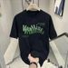 2025 Summer Trend Fashion High Street Casual Short Sleeve Men's T-Shirt Printed Trendy Round Neck Versatile Top_viptrois.com