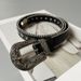 American hot girl retro carved metal belt punk niche design star rivet bead edge decorative work belt_viptrois.com