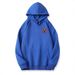 Men's Clothing 400G Silver Fox Fleece Fleece Lined Sweatshirt, Long Sleeves, Fleece Lined Drop Shoulder Hooded Sweatshirt, Tiger Head Style,_viptrois.com
