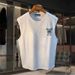 Men's Clothing Sleeveless Vest Summer Versatile Popular Slim Sports Waistcoat Trendy Men's T Shirt Top_viptrois.com