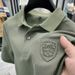 Boy Source Manufacturer Polo Shirt Short High-end Feel Men's Versatile Casual New Style Turn-down Collar T-shirt Half Sleeve_viptrois.com