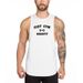 Summer Fitness Vest Sleeveless Split Sports T-shirt Running Training American Basketball Training Clothes Crew Neck Top_viptrois.com