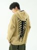 American Lazy Wind Sweater Men's Sweater Vibe Guochao Niche Design Sense Hooded High Street Casual Loose Knitted Sweater_viptrois.com