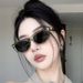 New G1M Internet Celebrity Style Cat Eye UV Protection Sunglasses For Women Fashionable Personality Men Trendy Glasses_viptrois.com