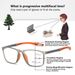 Fashion Multifocal Progressive Reading Glasses TR90 Frame Men Women Anti-blue Light Sports Eyeglasses Ultralight Bifocal_viptrois.com