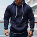 New Winter Loose Heavy Velvet American Casual Men's Sportswear Hooded Sweatshirt Men_viptrois.com