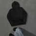Men's Embroidered Letter Hoodie Streetwear Black Sweatshirt Loose Fit Pullover For Casual Wear Fashion Trends_viptrois.com