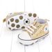 Front lace up canvas casual baby soft sole sequin walking shoes 2479_viptrois.com