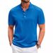 Men's Clothing New Men's Retro Cotton And Linen Striped Henry Shirt Casual Loose Shirt_viptrois.com
