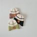 Kids' caps love Bear color-coded ear caps Baby stretch thick wool caps_viptrois.com