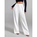 Retro Wide-Leg Pants For Women Vintage-Inspired Linen-Like Trousers With Flowy Silhouette & Multi-Pocket Design ( S-5XL)_viptrois.com