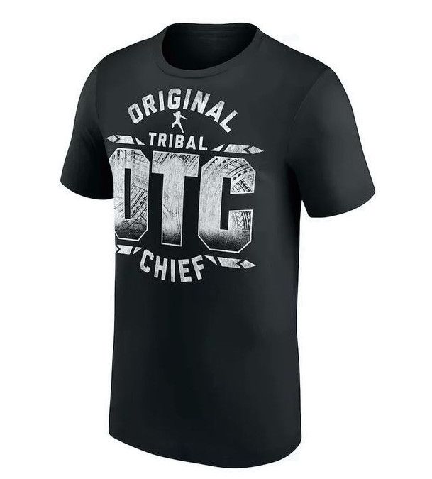 Summer Fashion Women Men Tees Black Roman Reigns OTC 10-Star 100% Cotton T-shirt Mens Tees Top_viptrois.com